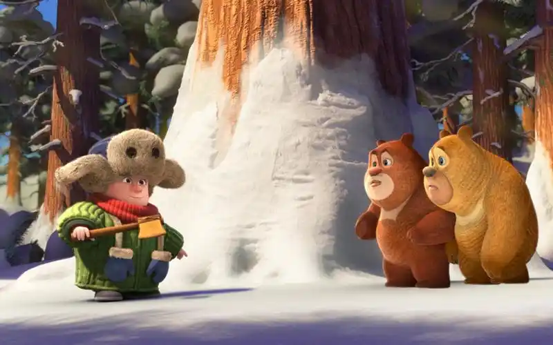 卡通动画熊出没,高清图片,电脑桌面-壁纸族