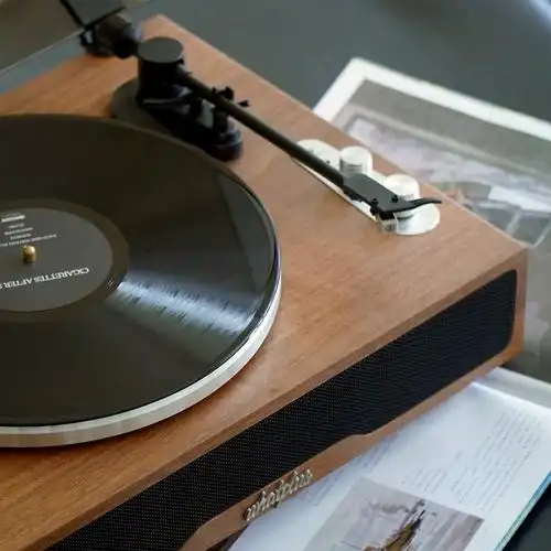 问加from1946黑胶唱片机复古留声机音响一体式 唱片机蓝牙音箱礼物 -