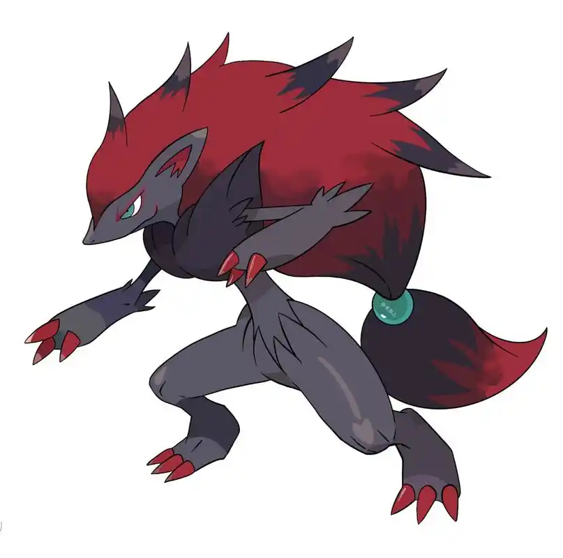 挑战画898只精灵宝可梦114—索罗亚克