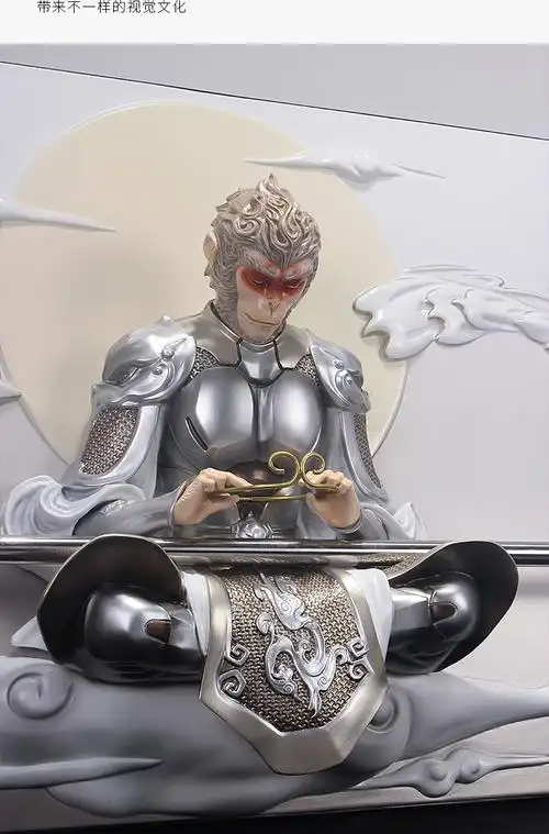 斗战胜佛浮雕装饰画现代客厅沙发背景墙挂画书房3d立体壁画孙悟空