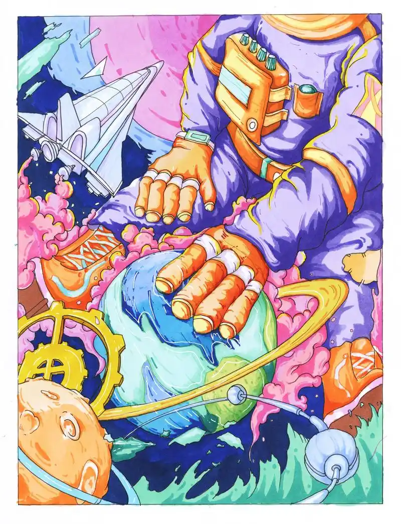 「视觉传达设计考研」马克笔手绘表现.#视觉传达 #视觉传达设 - 抖音