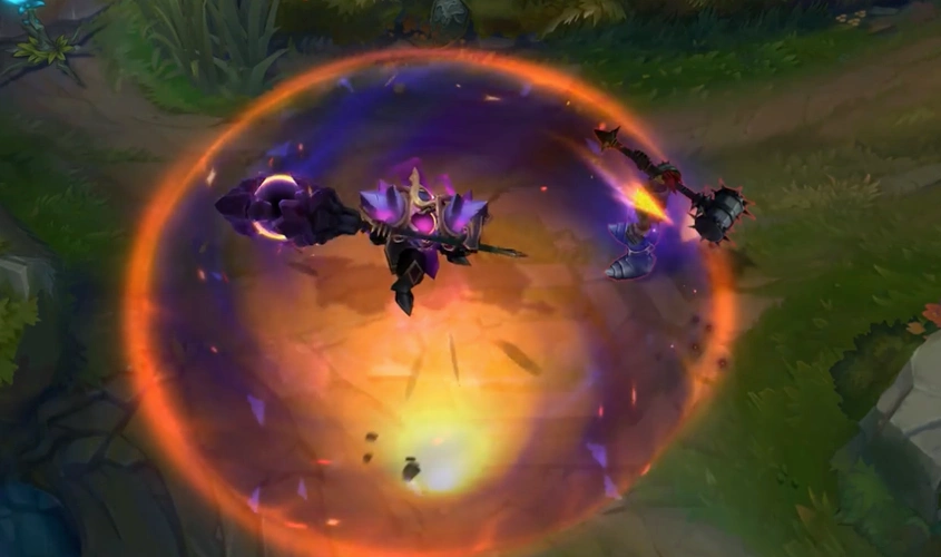 拥有黑洞的力量!lol铁男暗星皮肤上手:大招集酷炫,霸气,神秘于一身