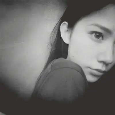 黑白头像 女生
