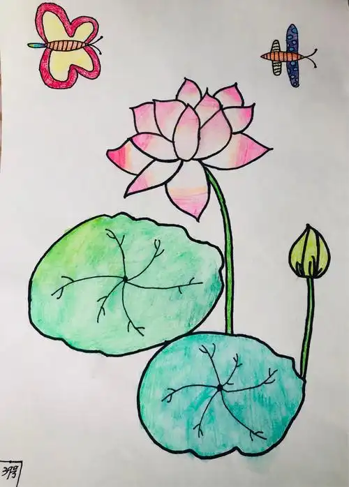 四年级美术俱乐部作品赏析