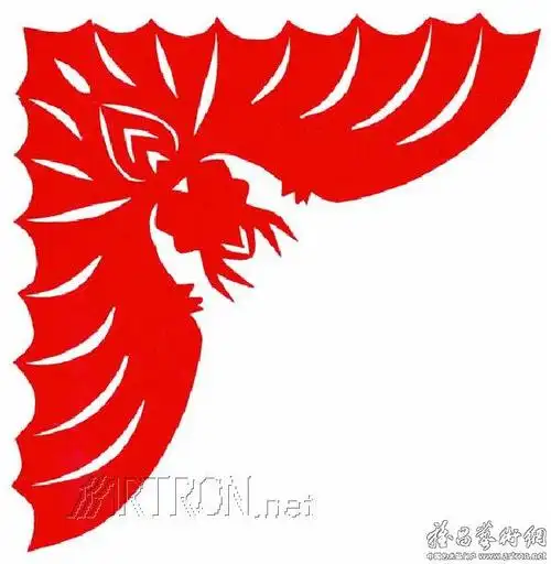 中国民间剪纸集成---蔚县卷 >> 蔚县剪纸代表作和精品(一)蝙蝠