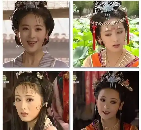 杜冰燕出身书香门第,家境富庶,而且她作为将军夫人,整体妆造风格大气