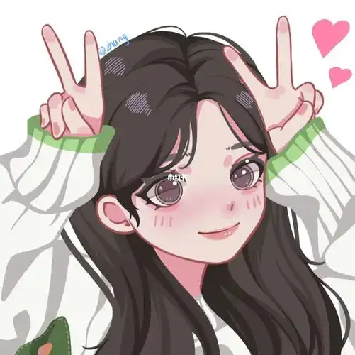 卡通头像甜妹赵露思