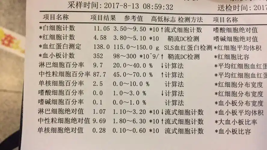 这份血液化验单报告怎么看!我血液有什么大问题!求解!