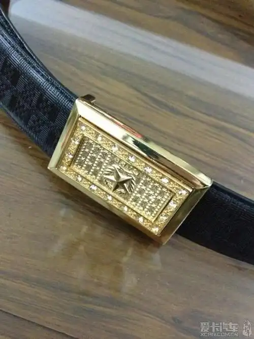 【图】捡到一条将军皮带啊,24k金.求验证~真有这玩意的吗?