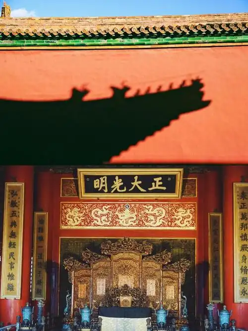 紫禁城里太和殿.正大光明
