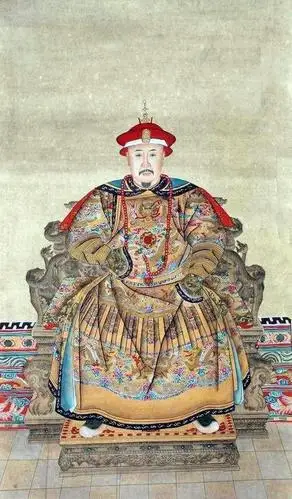 嘉庆皇帝朝服像