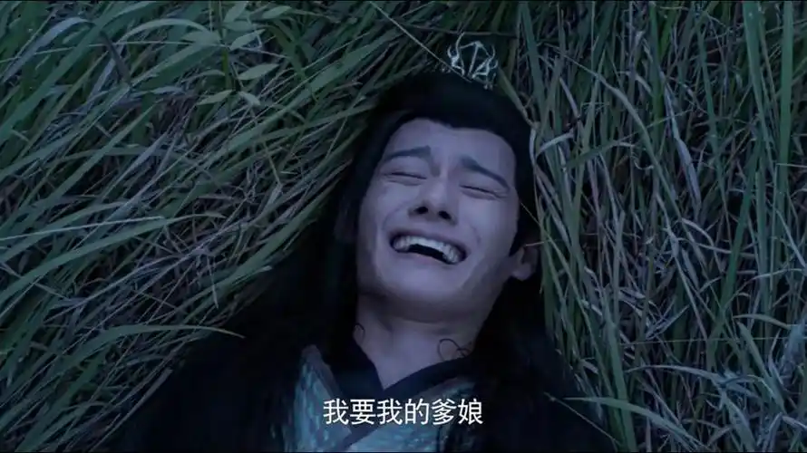 江澄哭起来好像笑啊