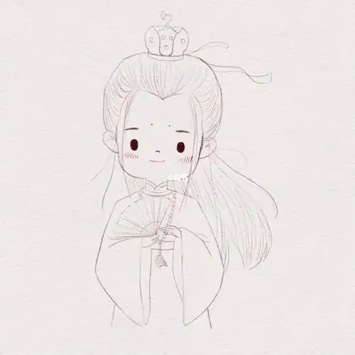 古风小插画小公子一枚