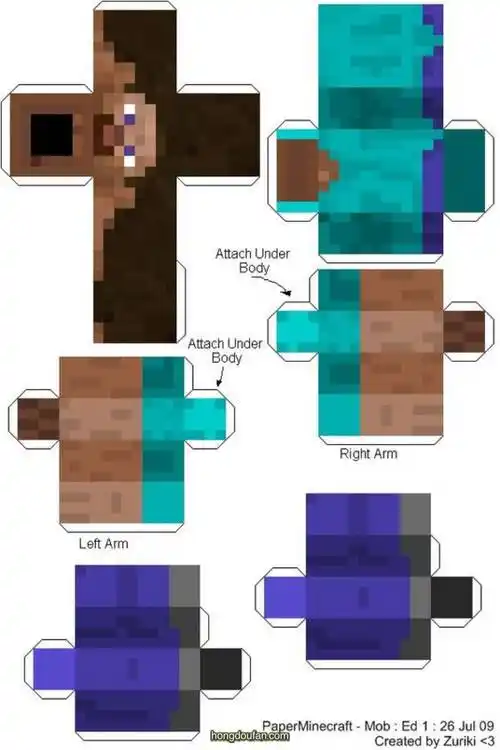 动物,动物园,幼儿园手工制作,我的世界,手工小制作,手工折纸,手工盒子