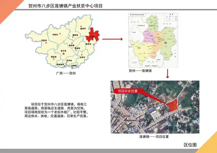 贺州市八步区莲塘镇产业扶贫中心项目规划及建筑设计方案批前公示