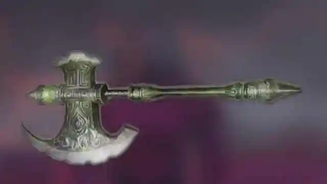 盘古开天斧另外一把神器,便是创世神盘古的专属武器,它的名字就叫做"