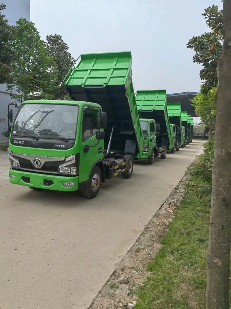 国六蓝牌新规后单胎小自卸 2800轴距,东风福瑞卡新款b19/173067单排