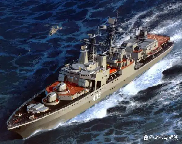 二战结束后的苏联海军驱逐舰