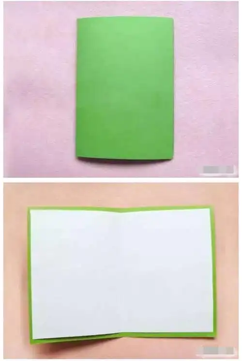 简便的元旦手工折纸贺卡教程步骤