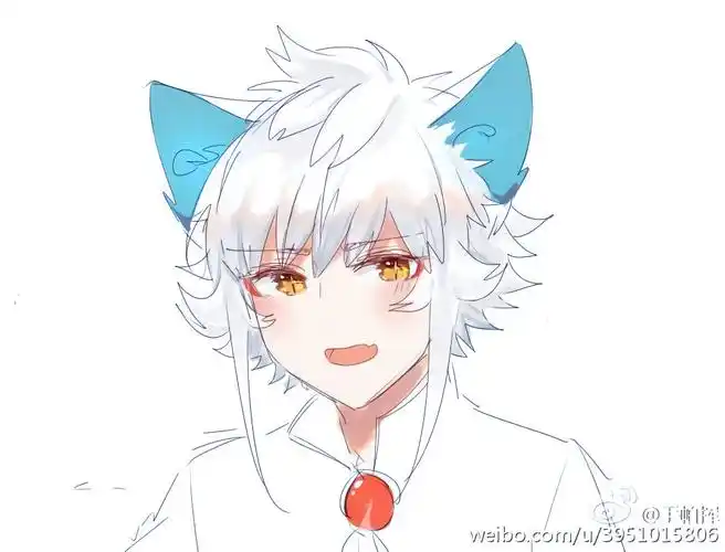 京剧猫白糖的头像图片原图来自微博