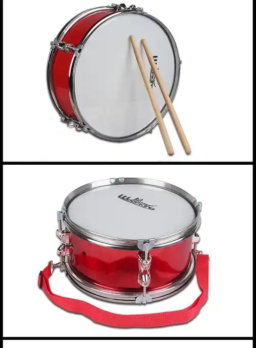 狼王1113英寸大小军鼓西洋乐器少年队锣鼓儿童打击乐器小鼓11英寸单音