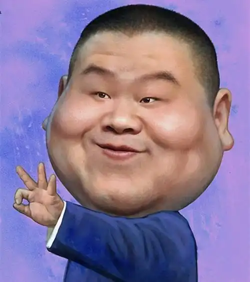 牛人笔下7张明星漫画像,贾玲最漂亮,岳云鹏也太逗了!