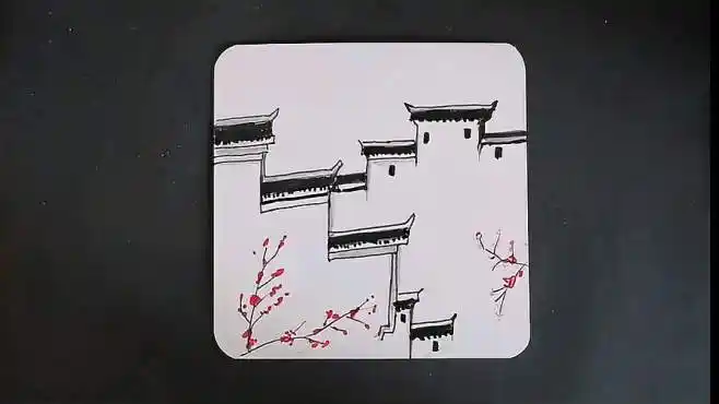 徽派建筑马头墙简笔画-母婴亲子视频-搜狐视频