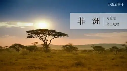 非洲(卧蚕眉).ppt