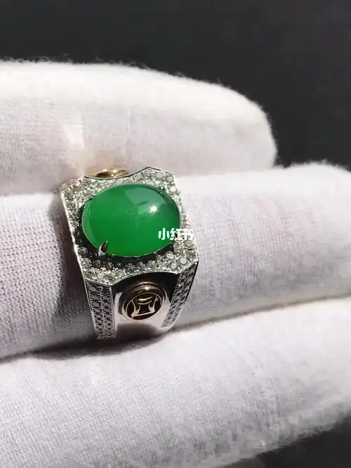 男款翡翠戒指