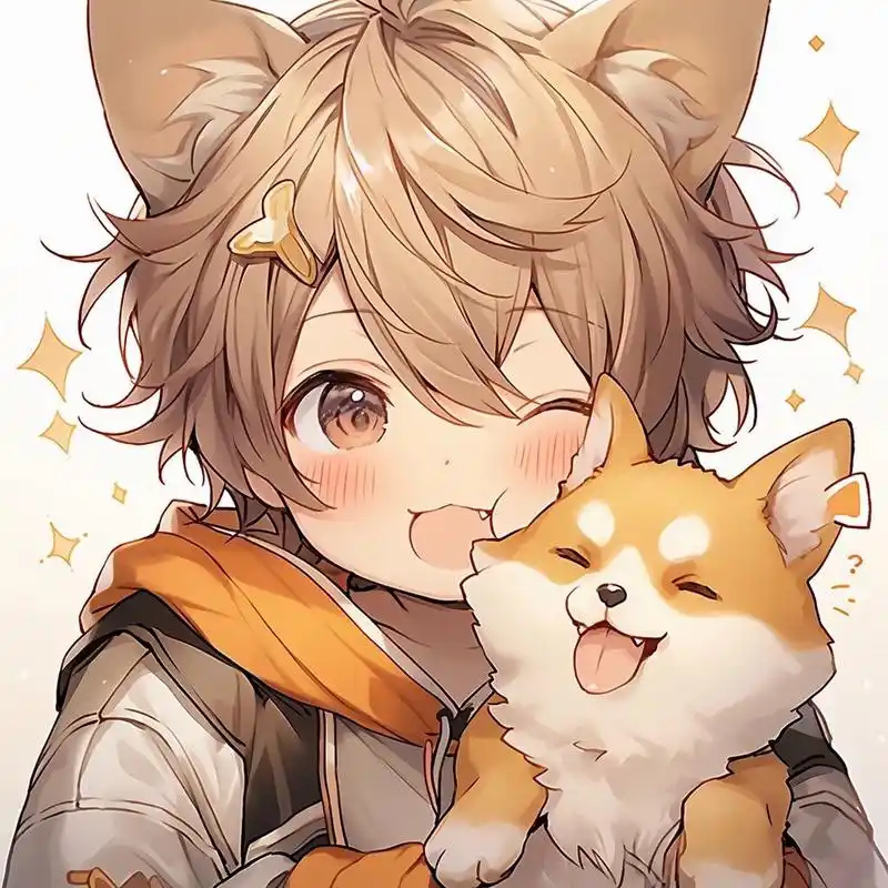 动漫男生头像|好可爱(70ω70)猫猫正太05 图片头像均由mid