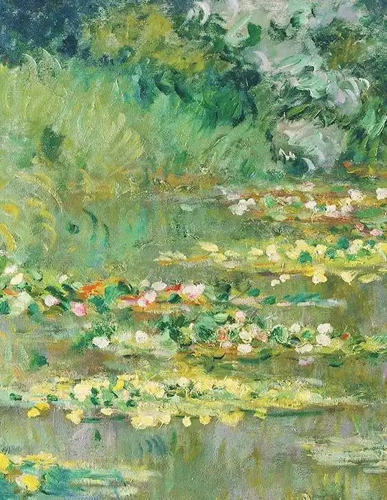 莫奈笔下生机勃勃的绿色 来自言志艺术屋 - 微博