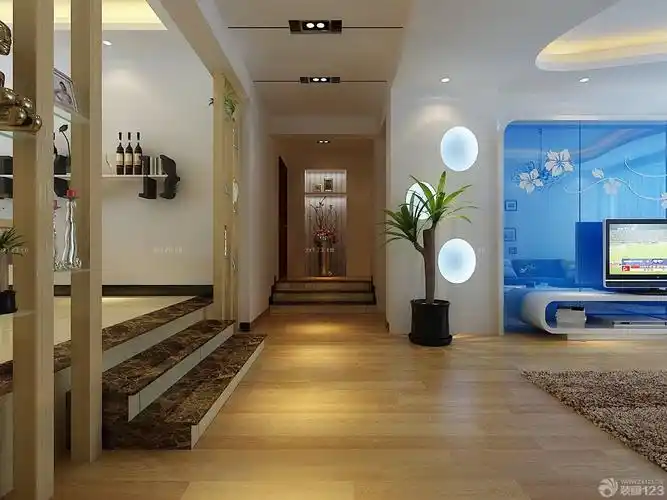 2020最新现代风格多层小户型过道吊顶效果图