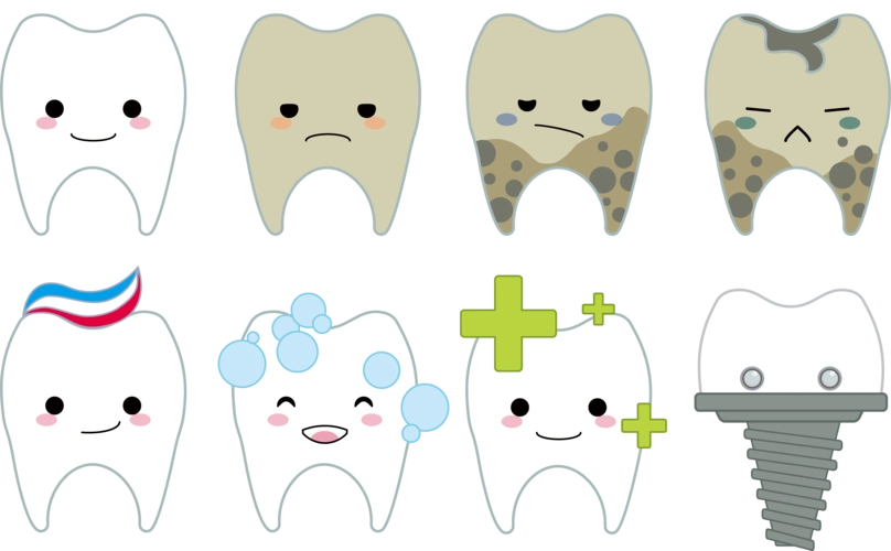 儿童牙齿图片大全
