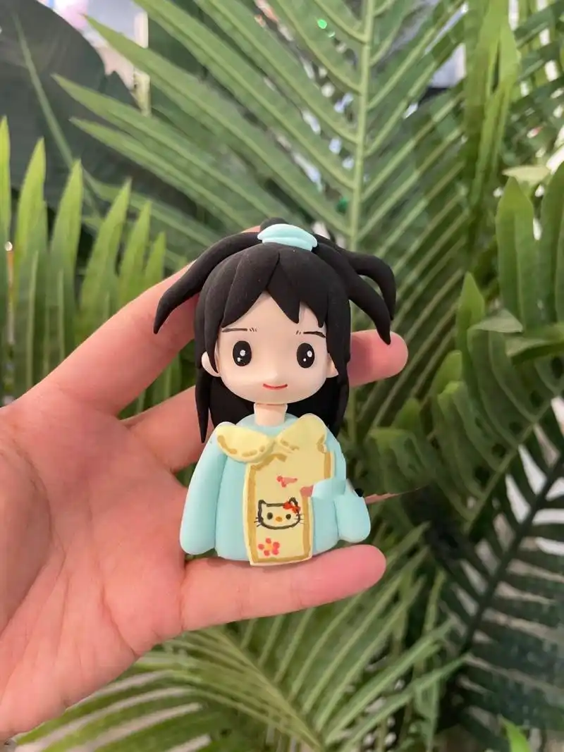 超轻粘土|女生篇|发型|衣服|合集素材 92照片转q版粘土娃娃系列 给