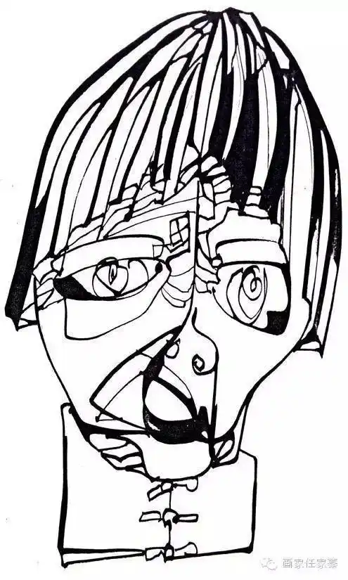 漂亮丑陋简笔画