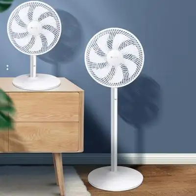 格力电风扇家用卧室静音七叶立式学生台式摇头节能台地两用落地扇