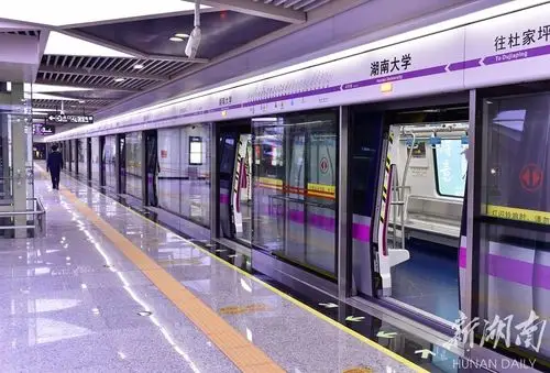 长沙地铁4号线即将试运营-新湖南