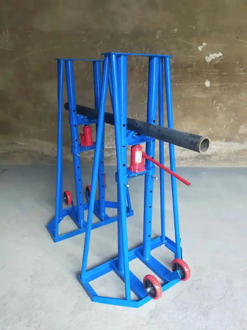 5吨电缆放线架#液压电缆放线架#放线支架.5吨大型液压电缆放 - 抖音