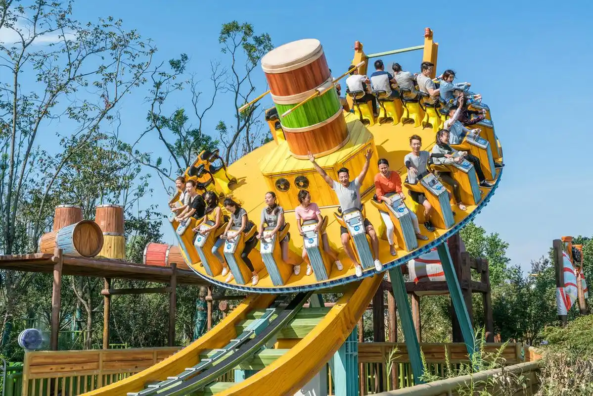 🎉 好消息!合肥融创乐园新开干货必备玩法!  🎢第一次坐最刺激的