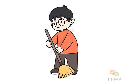 劳动节简笔画 劳动真快乐