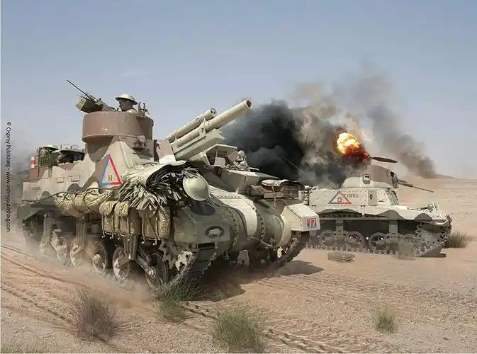 影像志:m7牧师105mm自行火炮