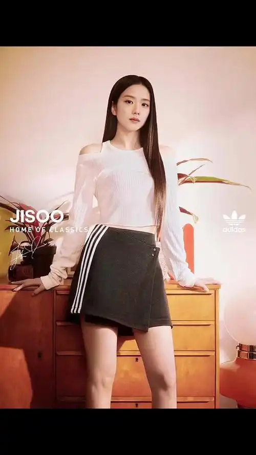 jisooxadidas有小可爱出没!#金智秀jisoo#jisoo#金智秀