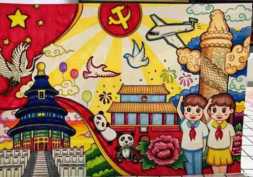 建党100周年绘画收集