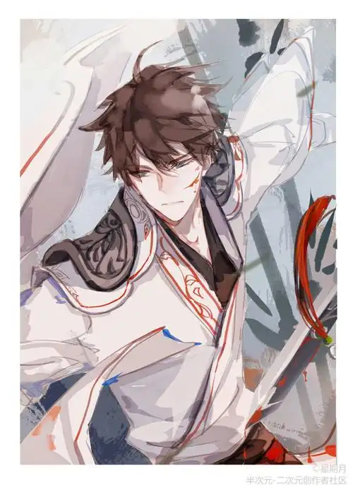 李白王者荣耀画师星期月