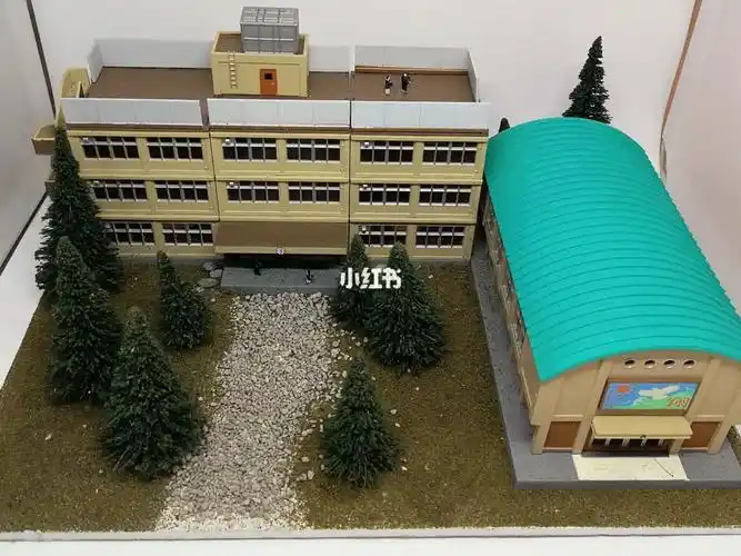 diy学校主题模型