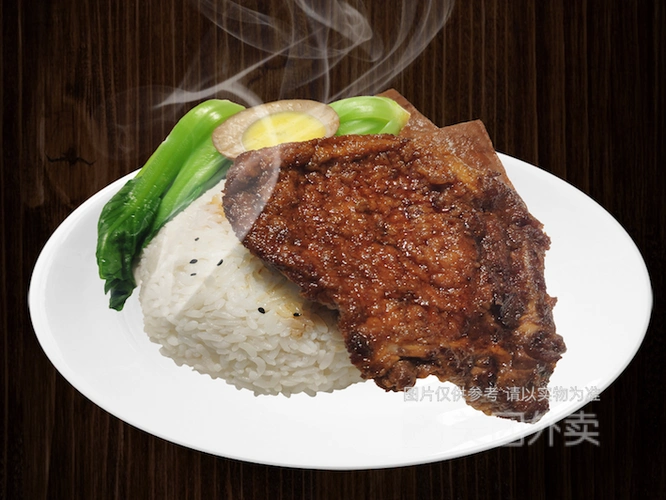 红烧大排饭图片