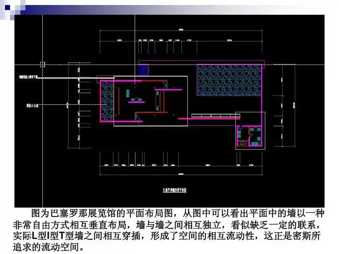 巴塞罗那德国馆构图解析ppt