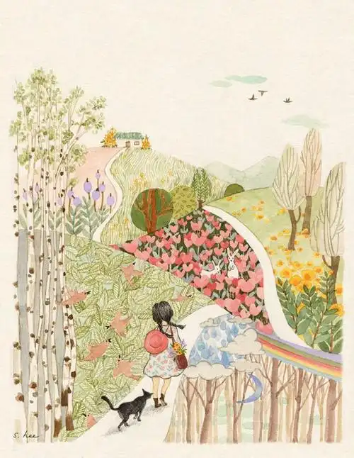 回家~ 插画师作品