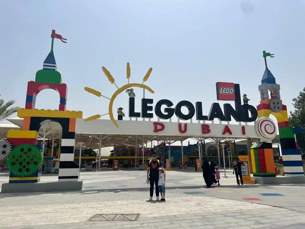 迪拜legoland 乐高乐园.虽然很热 但也抵挡不住小朋友 - 抖音
