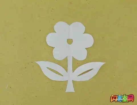 剪纸对称花图片大全